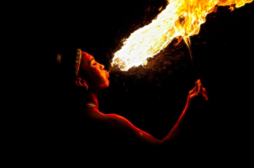 cracheuse de feu